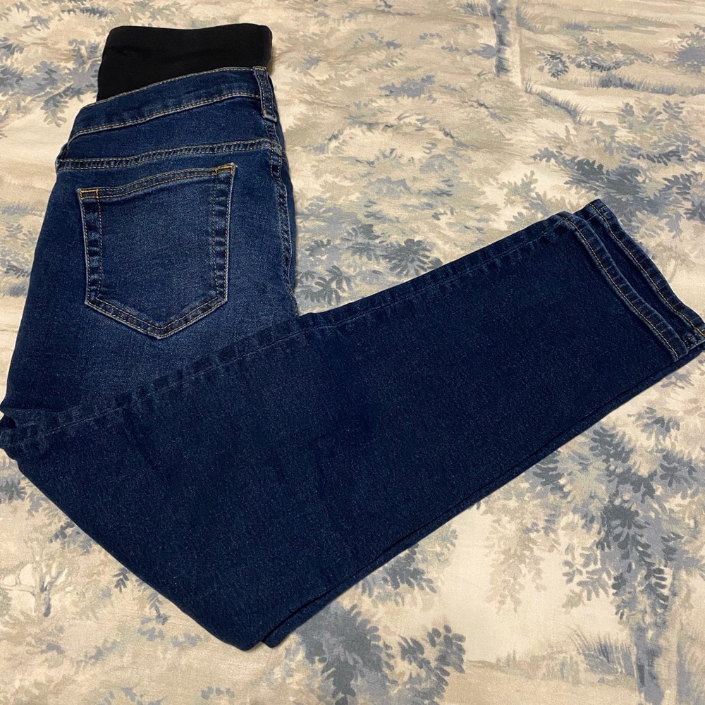 GAP Maternity Jeans Slim Straight Crop 0R 25R Like New